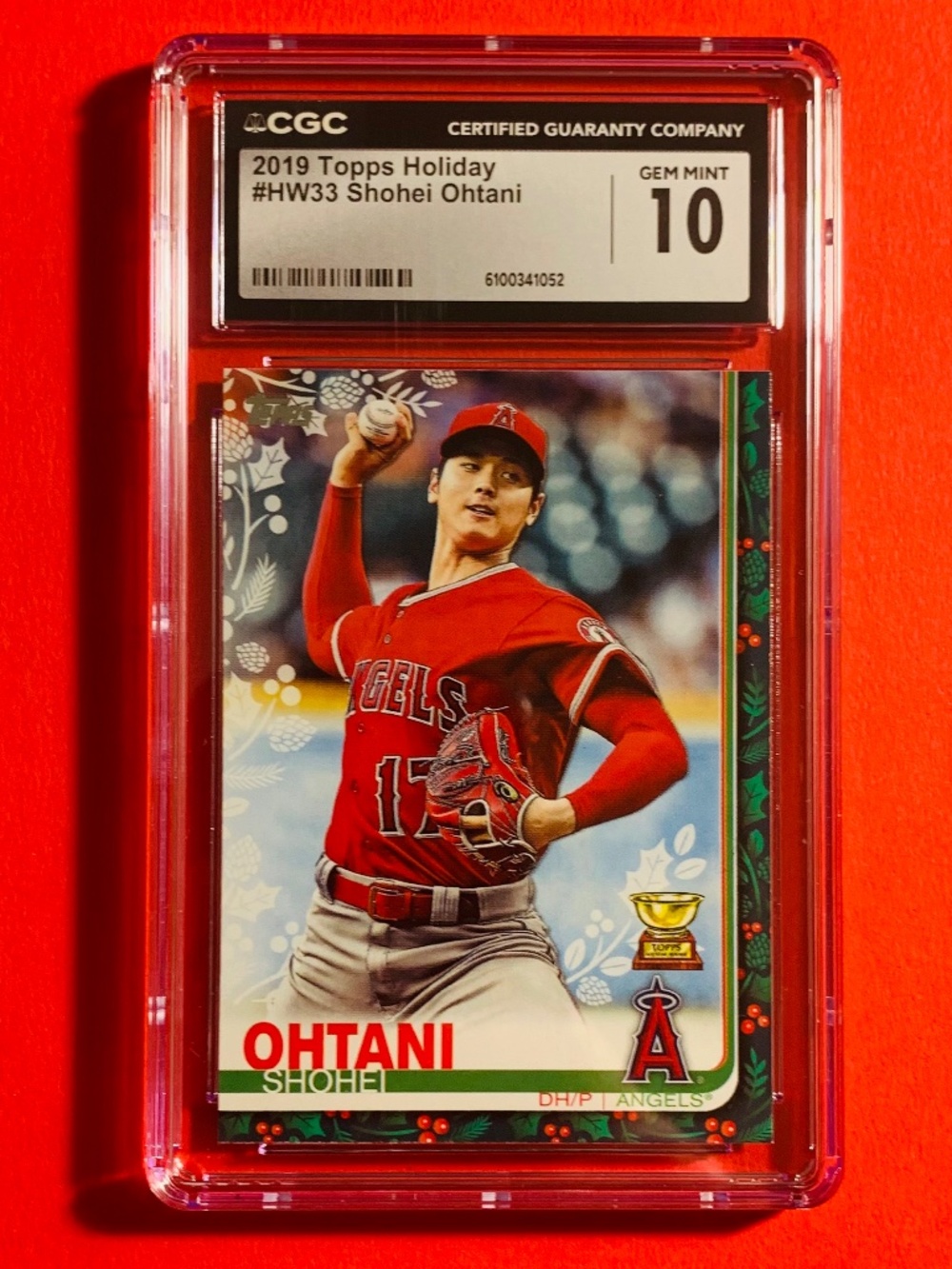 Shohei Ohtani Gold Cup Rookie Card ‘Green’ Parallel SP - Gem Mint CGC 10